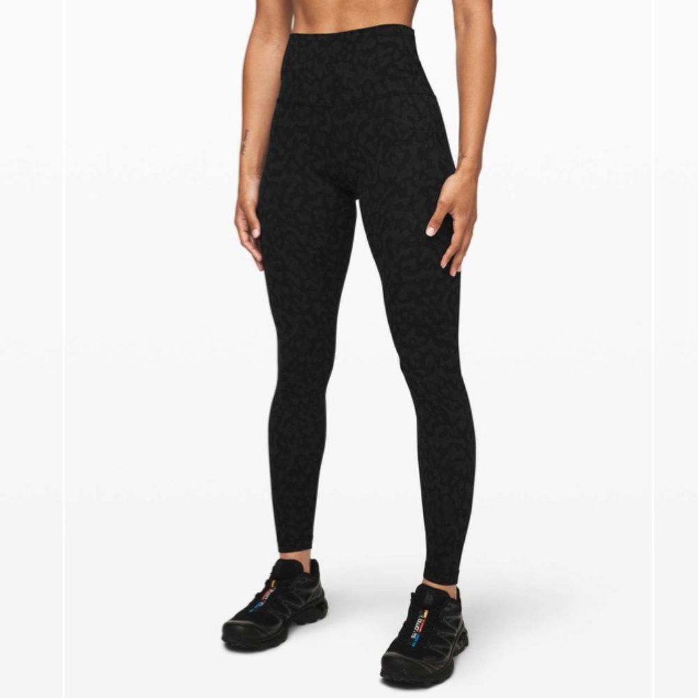 Lululemon Leopard Align 28 High Rise Leggings